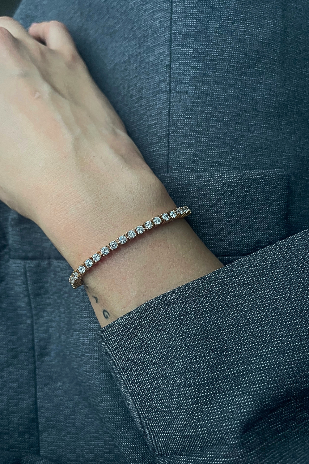 TENNIS APYRANKĖ | ROSE GOLD