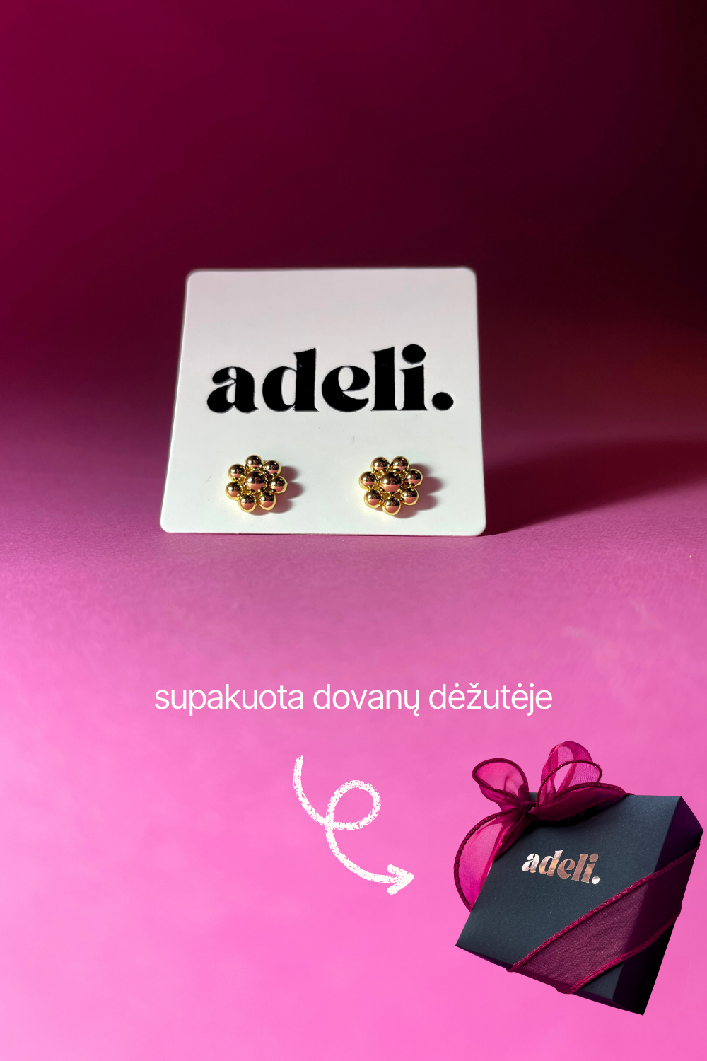 GĖLYTĖS | SUPAKUOTA DOVANŲ DĖŽUTĖJE