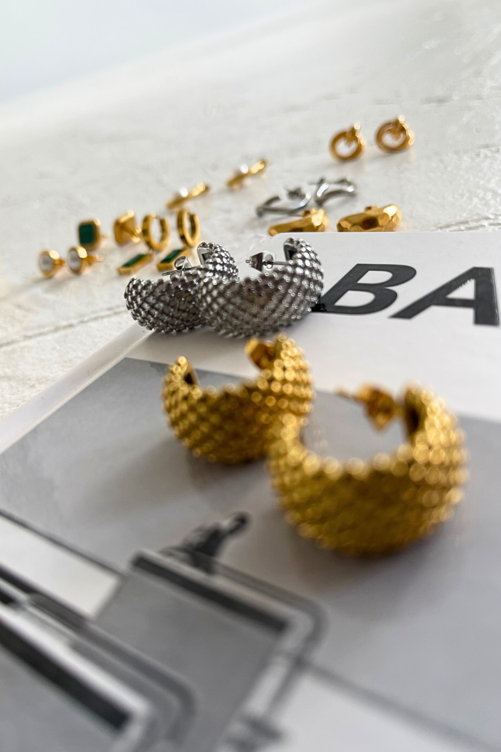 MASYVŪS AUSKARAI | SIDABRO SPALVA