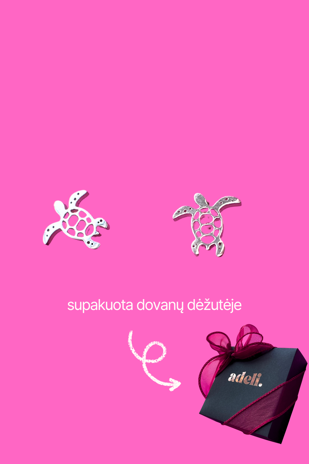 VĖŽLIUKAI | SUPAKUOTA DOVANŲ DĖŽUTĖJE