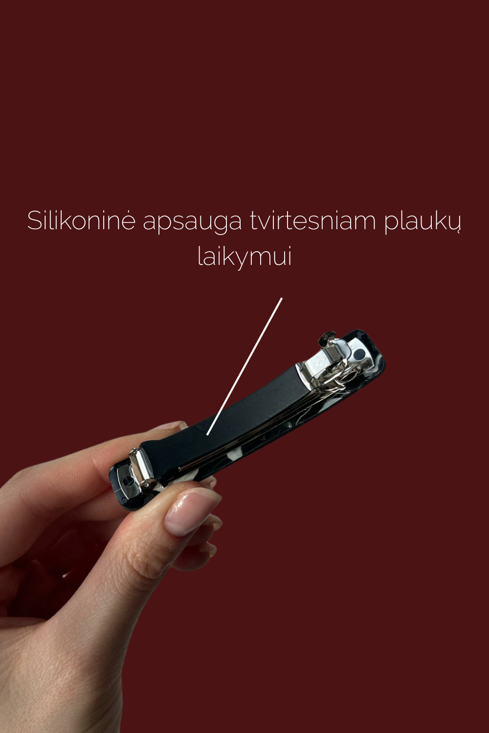 PLAUKŲ SEGTUKAS | GRAPHITE