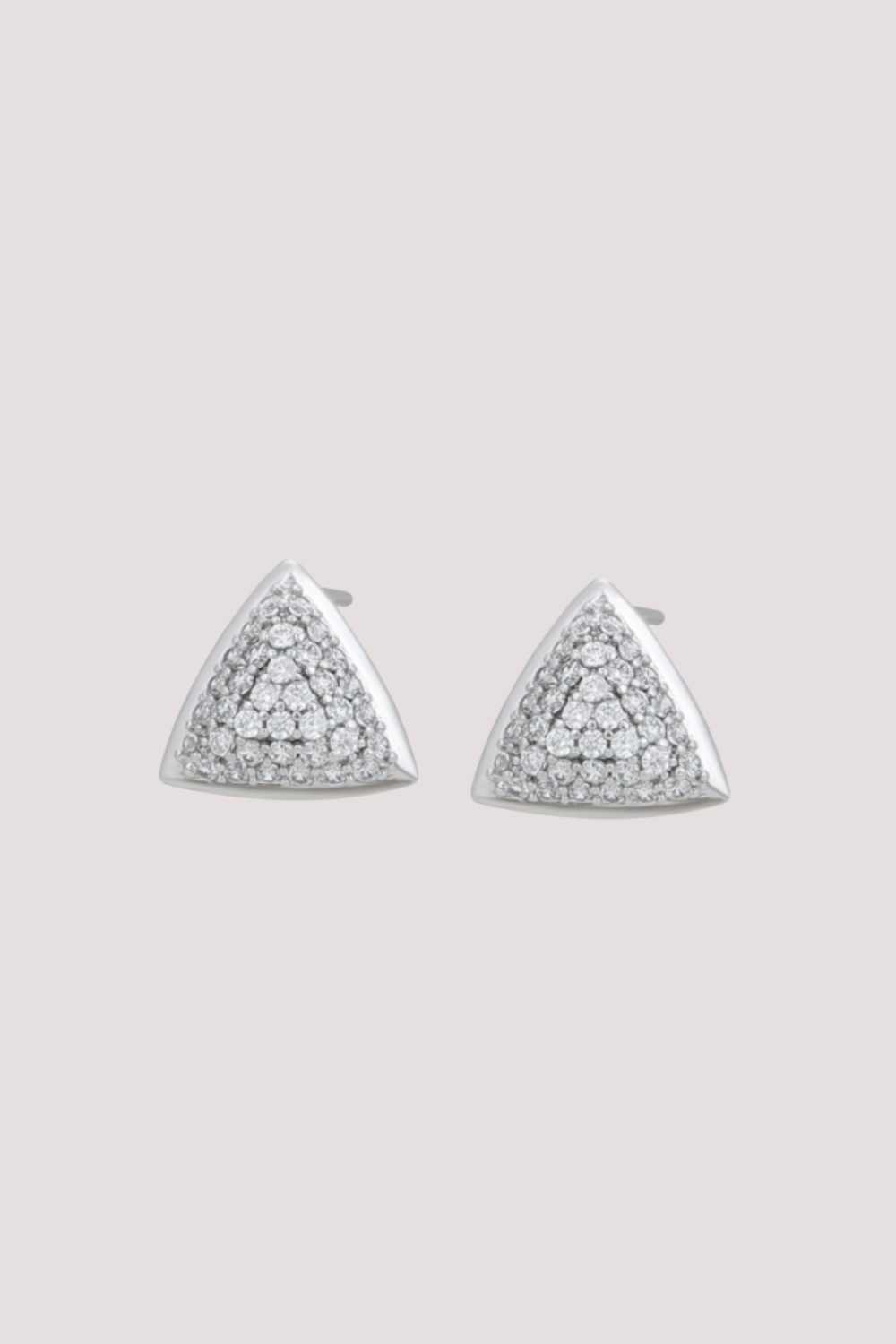minimal stud women earrings gold plated jewelry