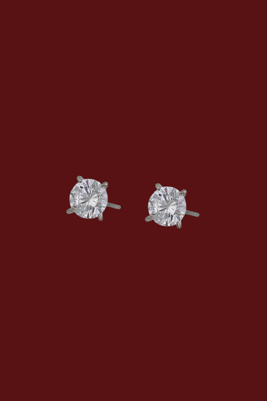 SIDABRO SPALVOS STUDS | ŽĖRINTYS