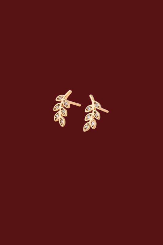 SMULKŪS STUDS | AUKSO SPALVOS LAPELIAI