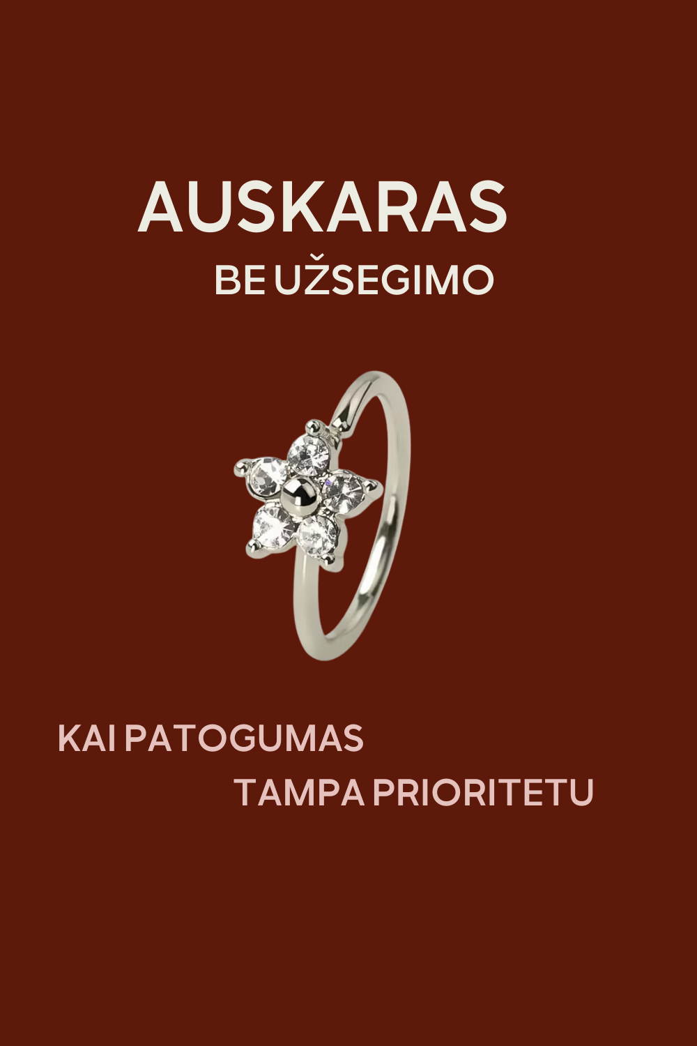 AUSKARAS SU GĖLYTE | BE UŽSEGIMO