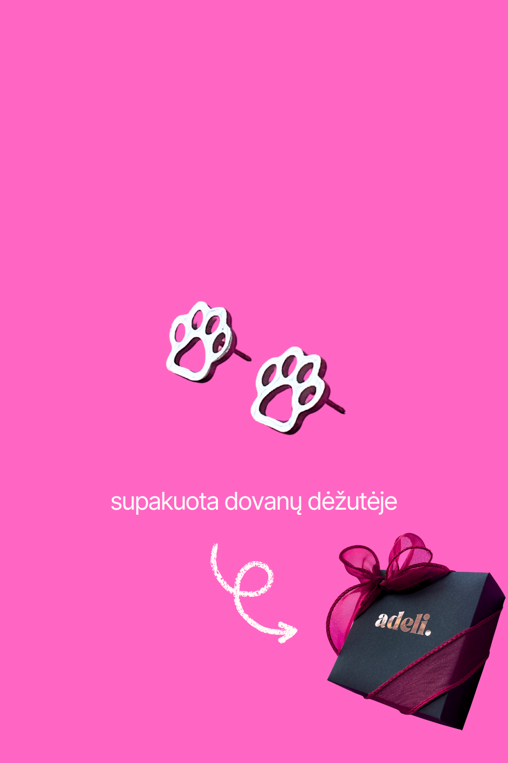 PĖDUTĖS | SUPAKUOTA DOVANŲ DĖŽUTĖJE